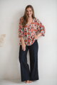 Těhotenská a kojící halenka Bahama Mama Print Boho