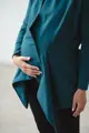 Těhotenský zavinovací kardigan Emerald