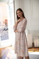 Tehotenské šaty na dojčenie, 34 rukáv, Lovely Dress Colorful