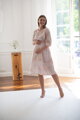 Tehotenské šaty na dojčenie, 34 rukáv, Lovely Dress Colorful