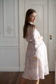 Tehotenské šaty na dojčenie, 34 rukáv, Lovely Dress Colorful