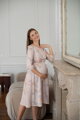 Tehotenské šaty na dojčenie, 34 rukáv, Lovely Dress Colorful