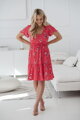Těhotenské, kojící šaty Lovely Dress Coral SS