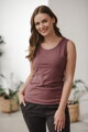 Kojící tílko Milk Top Rose Brown