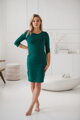 Kojící šaty Milky Dress 3/4 Bottle Green