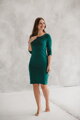 Kojící šaty Milky Dress 3/4 Bottle Green
