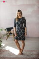 Kojící šaty Milky Dress 3/4 Navy Flowers