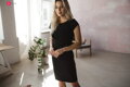 Kojící šaty Milky Dress Black SS