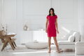 Kojící šaty Milky Dress Fuchsia SS