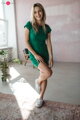 Kojící šaty Milky Dress Green SS