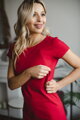 Kojící šaty Milky Dress Red SS