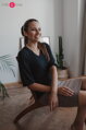 Kojící tričko, halenka Milky Puff, Black
