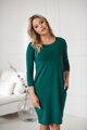 Těhotenské, kojící šaty Milky Way Dress 7/8 Bottle Green