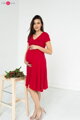 Těhotenské, kojící šaty Mommy Chic Red