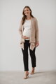 Těhotenské elegantní kalhoty GraceFit Mama Black