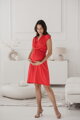 Těhotenské, kojící šaty Loop Dress Coral SS