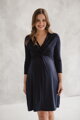 Těhotenské, kojící šaty Loop Dress 7/8 Navy
