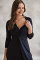 Těhotenské, kojící šaty Loop Dress 7/8 Navy