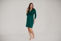 Těhotenské, kojící šaty Loop Dress 7/8 Bottle Green