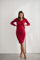 Těhotenské, kojící šaty Tummy Red