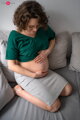 Těhotenská sukně Tummy Light Grey