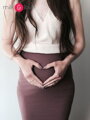 Těhotenská sukně Tummy Rose Brown