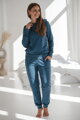 Těhotenské tepláky M&L Jeans Blue