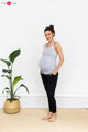 Těhotenské joggers tepláky M&L Black