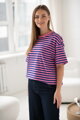 Triko ke kojení Mamahood Pink Stripes