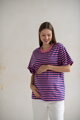 Triko ke kojení Mamahood Pink Stripes