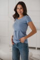 Kojící tričko Milk Shirt Blue