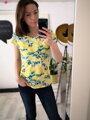 Kojící tričko Milk Shirt Lemons