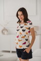 Kojící tričko Milk Shirt Hens