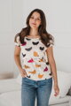 Kojící tričko Milk Shirt Hens