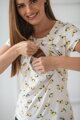 Kojící tričko Milk Shirt Lemons
