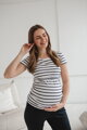 Kojící tričko Milk Shirt Stripes