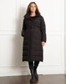 Zimní těhotenská a nosičská bunda 3v1 Seraphine Monica Long Black