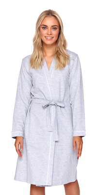 Těhotenský župan 9105 Light Grey