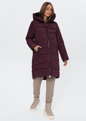 Zimní těhotenská bunda 2v1 I Love Mum - Gloucester Burgundy