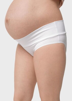 Těhotenské kalhotky Lika bílé