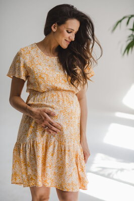 Těhotenské, kojící šaty Lovely Dress Sunny SS