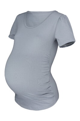 Těhotenské triko Joly KR, šedé