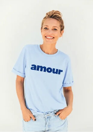 Kojící tričko Blue Amour