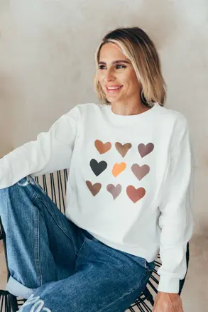 Kojící mikina 9 Hearts