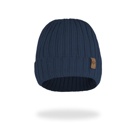 Merino čepice pro dospělé Navy