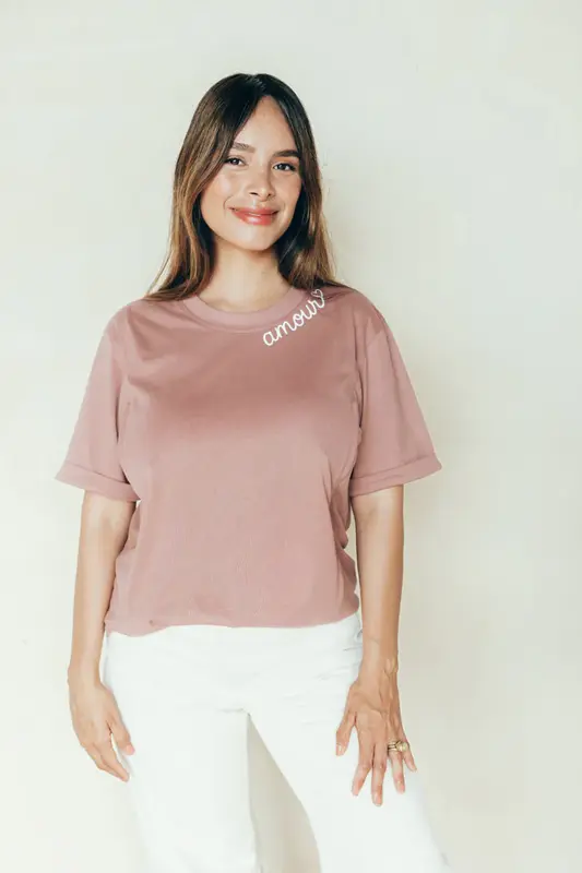 Kojící tričko Amour Rose