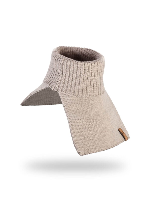 Merino nákrčník pro dospělé Beige Merino nákrčník pro dospělé Beige