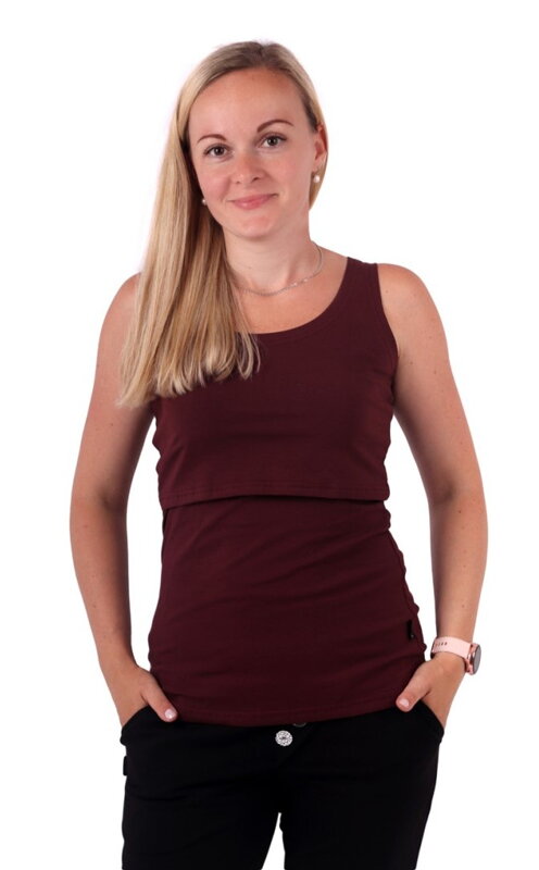 Kojicí tílko Kateřina, bordo Kojicí tílko Kateřina, bordo