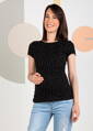 Kojící tričko ILM Vesta Black Dots