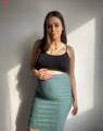Těhotenská sukně Tummy Aqua